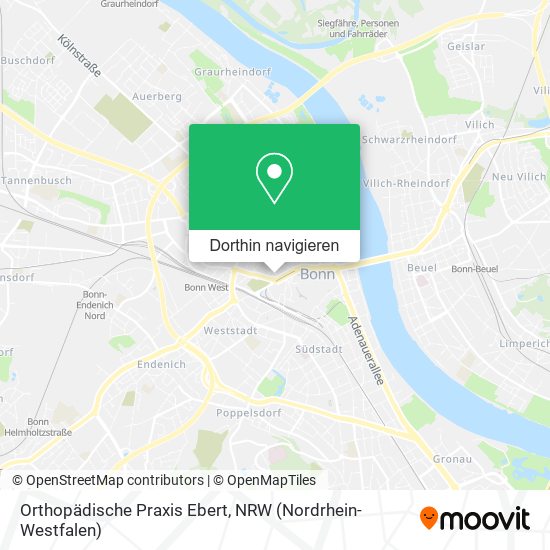 Orthopädische Praxis Ebert Karte