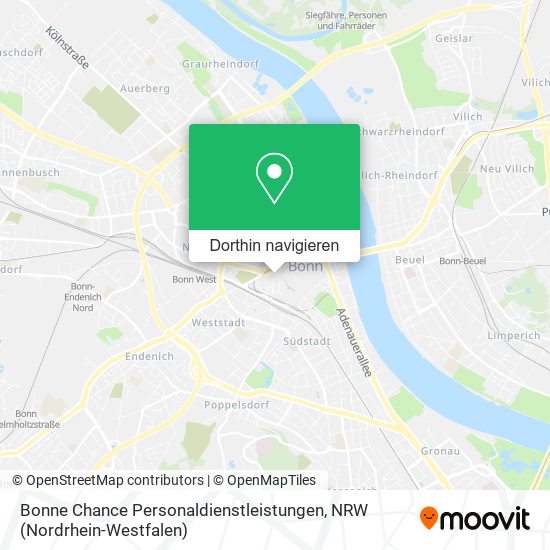 Bonne Chance Personaldienstleistungen Karte