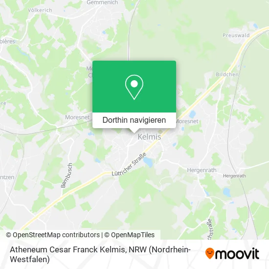 Atheneum Cesar Franck Kelmis Karte