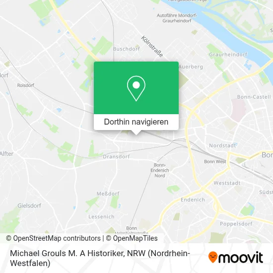 Michael Grouls M. A Historiker Karte