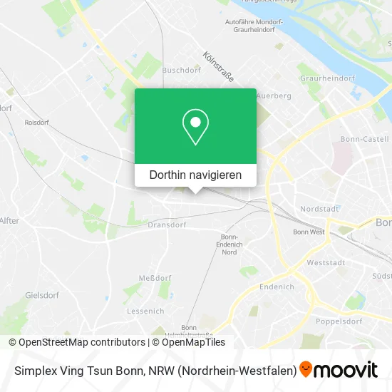 Simplex Ving Tsun Bonn Karte