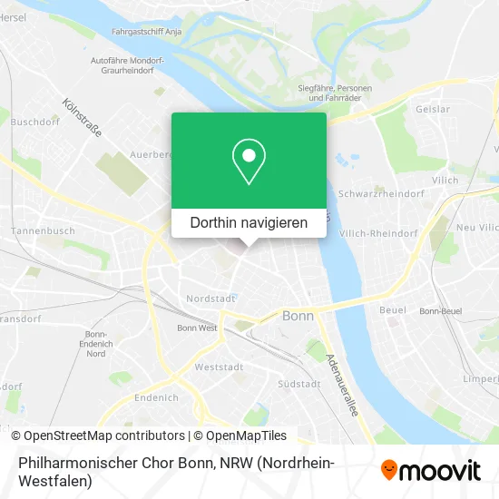 Philharmonischer Chor Bonn Karte
