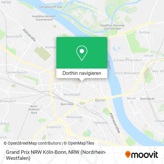 Grand Prix NRW Köln-Bonn Karte
