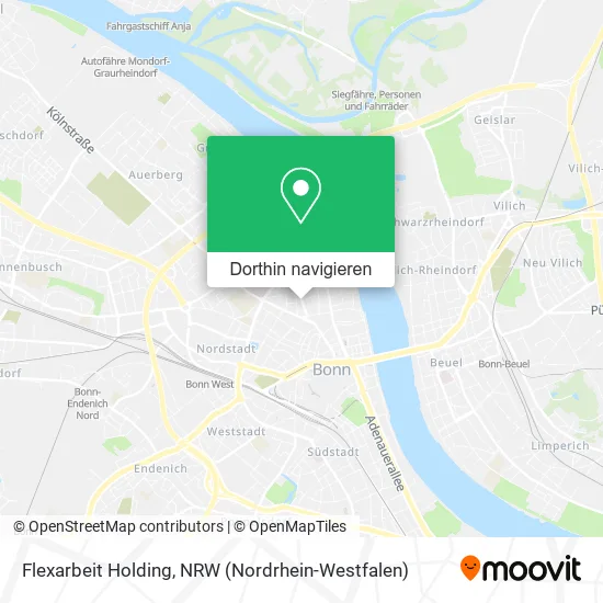 Flexarbeit Holding Karte