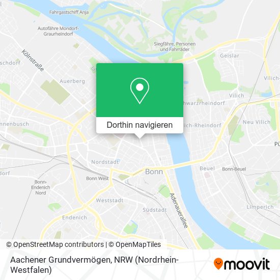 Aachener Grundvermögen Karte