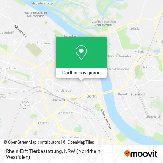 Rhein-Erft Tierbestattung Karte