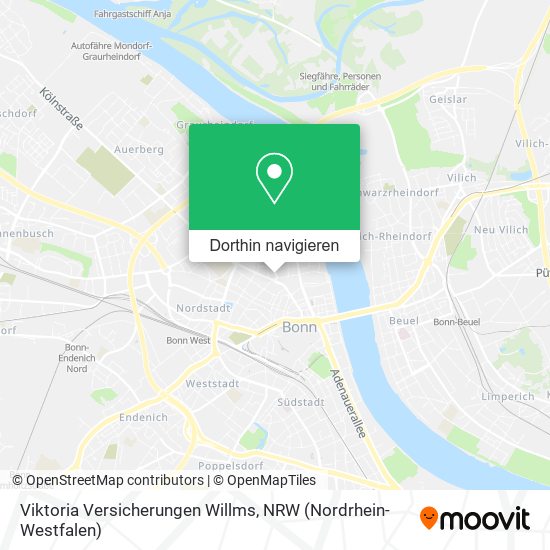 Viktoria Versicherungen Willms Karte