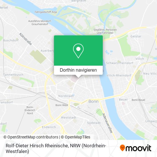 Rolf-Dieter Hirsch Rheinische Karte