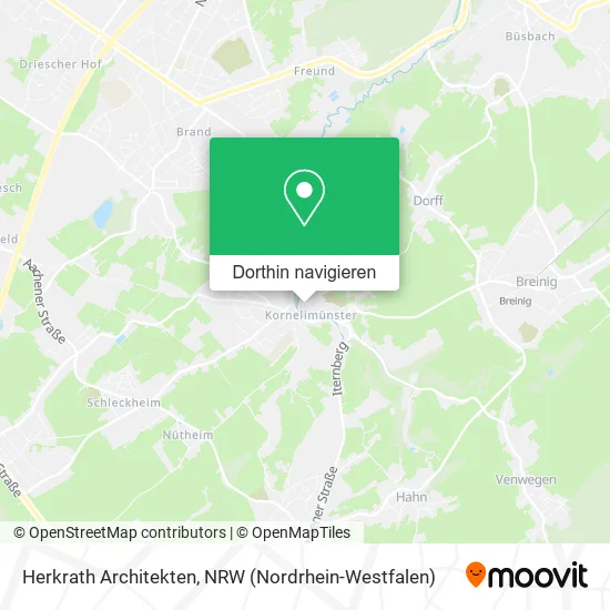 Herkrath Architekten Karte