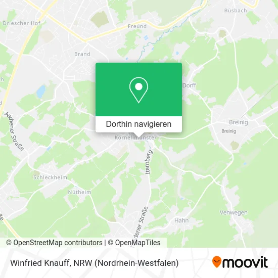 Winfried Knauff Karte