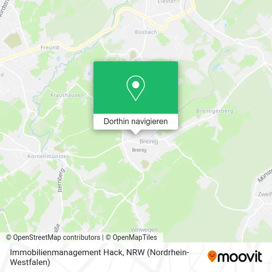 Immobilienmanagement Hack Karte