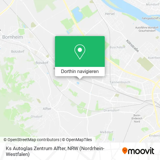 Ks Autoglas Zentrum Alfter Karte