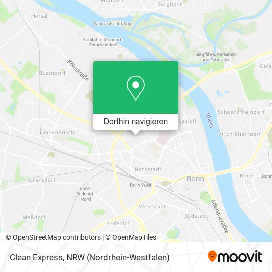Clean Express Karte