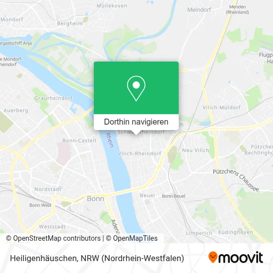 Heiligenhäuschen Karte