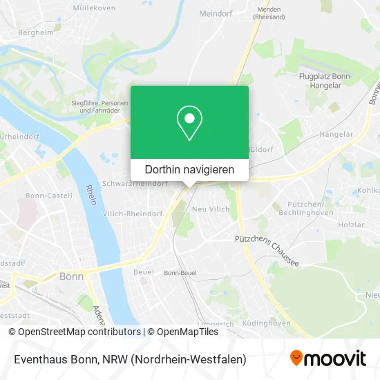 Eventhaus Bonn Karte
