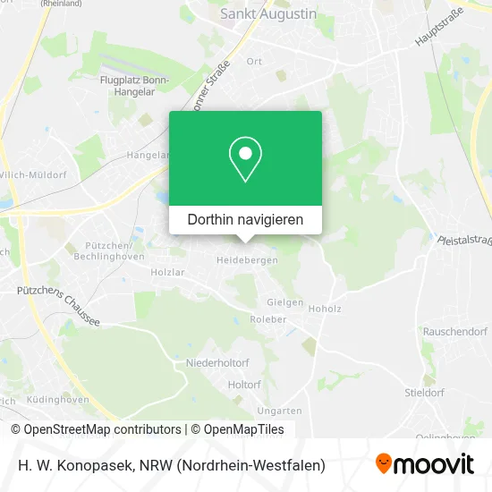 H. W. Konopasek Karte