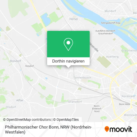 Philharmonischer Chor Bonn Karte