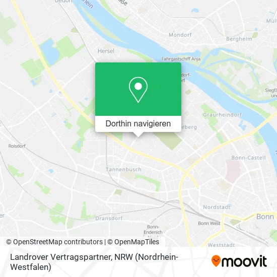 Landrover Vertragspartner Karte