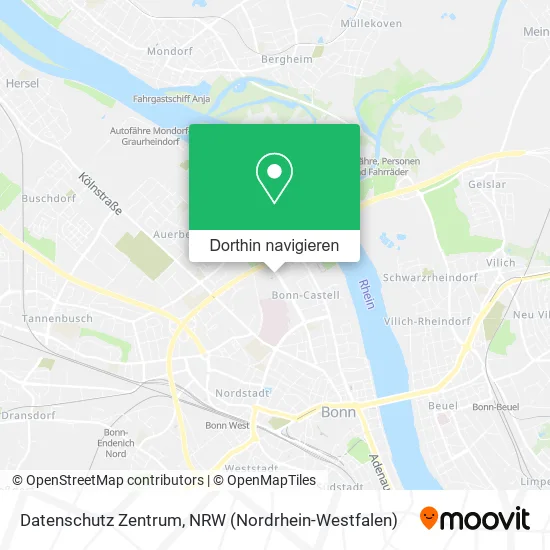 Datenschutz Zentrum Karte