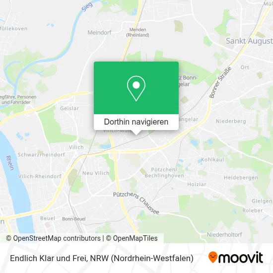 Endlich Klar und Frei Karte