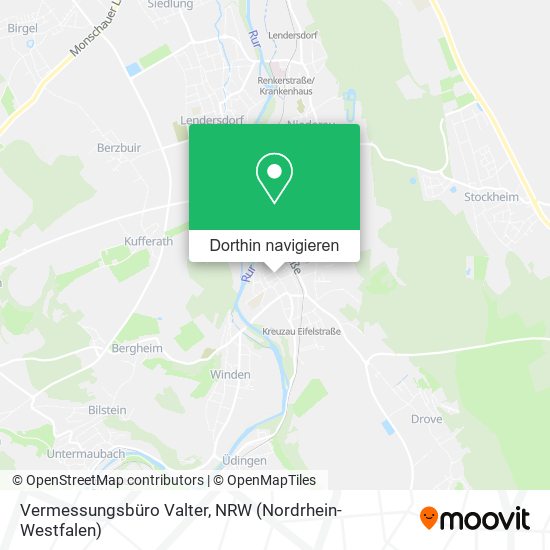 Vermessungsbüro Valter Karte