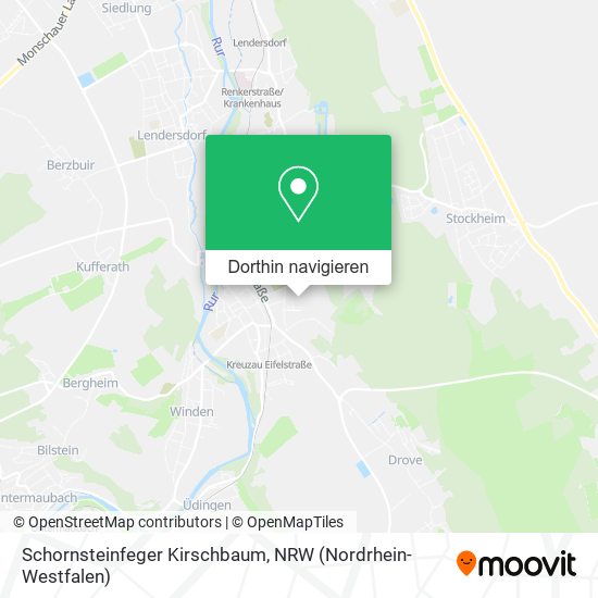 Schornsteinfeger Kirschbaum Karte