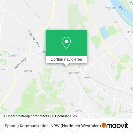 Spantig Kommunikation Karte