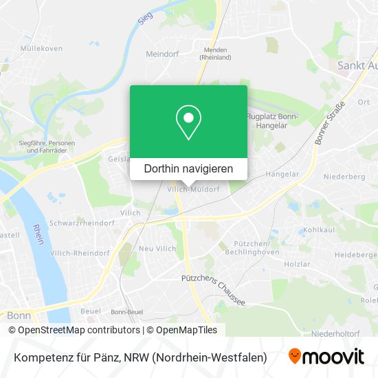 Kompetenz für Pänz Karte