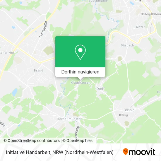 Initiative Handarbeit Karte