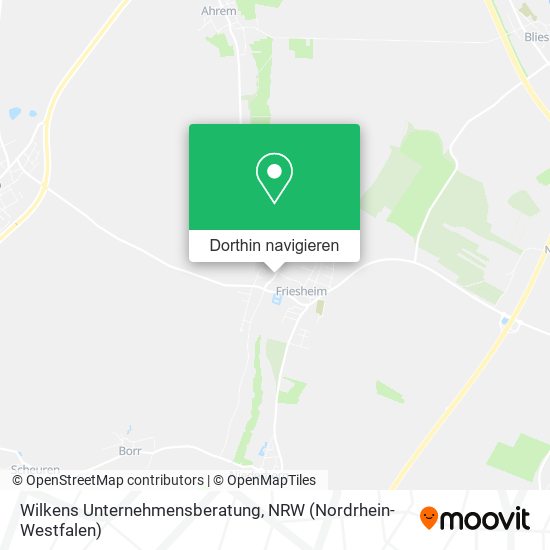 Wilkens Unternehmensberatung Karte