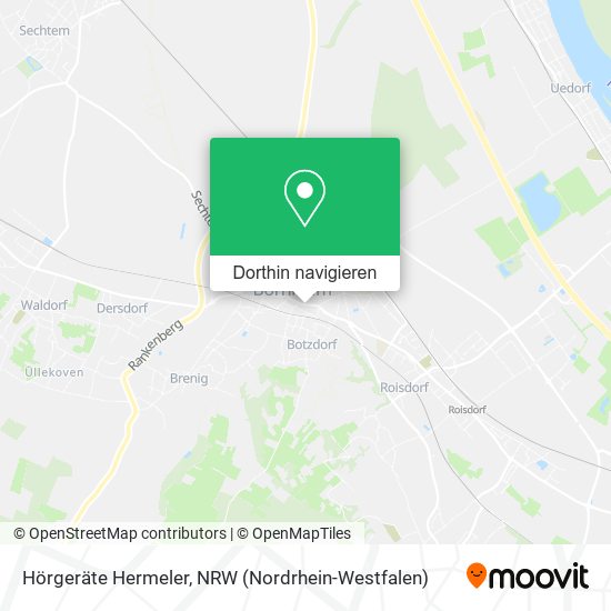 Hörgeräte Hermeler Karte