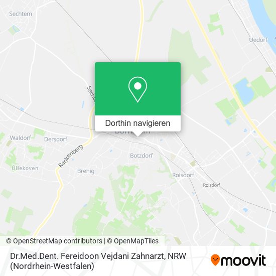 Dr.Med.Dent. Fereidoon Vejdani Zahnarzt Karte