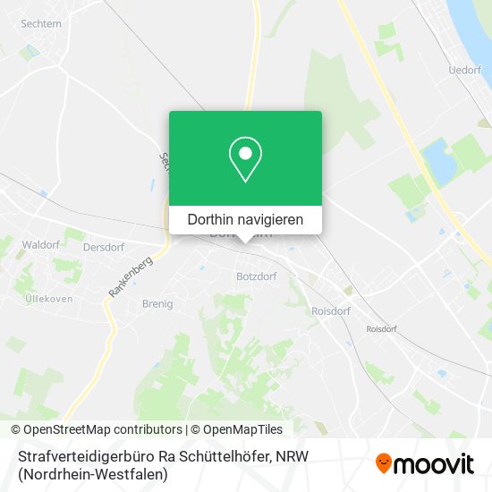 Strafverteidigerbüro Ra Schüttelhöfer Karte