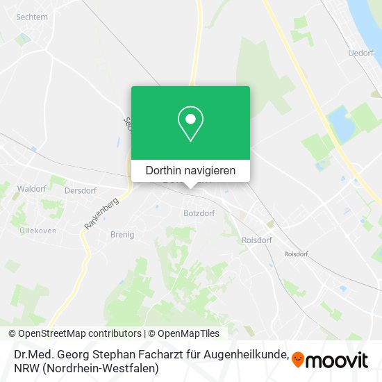 Dr.Med. Georg Stephan Facharzt für Augenheilkunde Karte