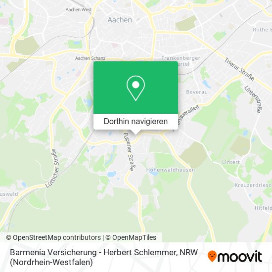 Barmenia Versicherung - Herbert Schlemmer Karte