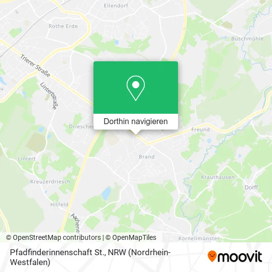 Pfadfinderinnenschaft St. Karte