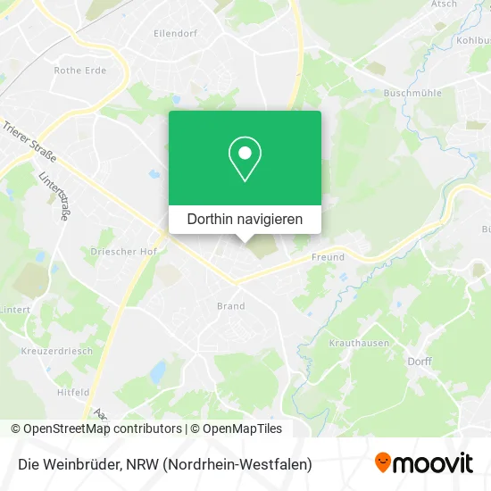 Die Weinbrüder Karte