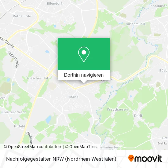 Nachfolgegestalter Karte