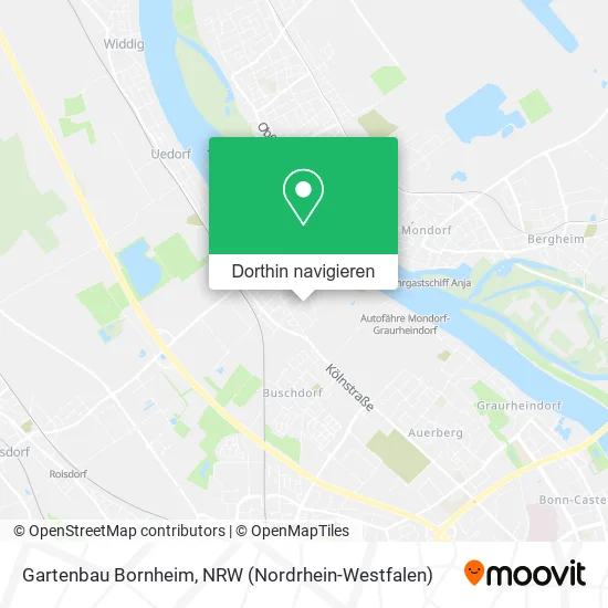 Gartenbau Bornheim Karte