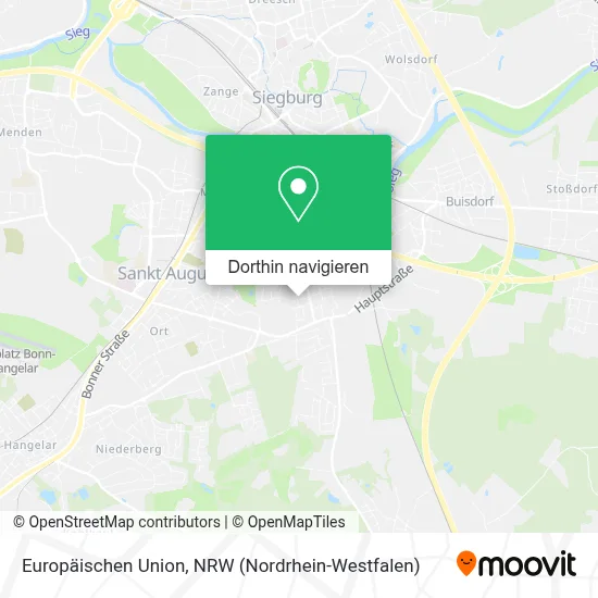 Europäischen Union Karte