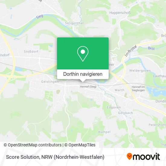 Score Solution Karte