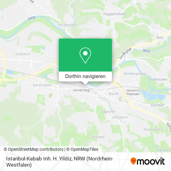 Istanbul-Kebab Inh. H. Yildiz Karte