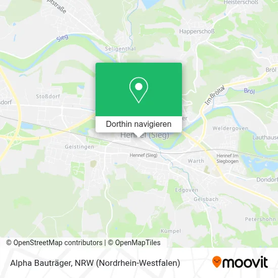 Alpha Bauträger Karte