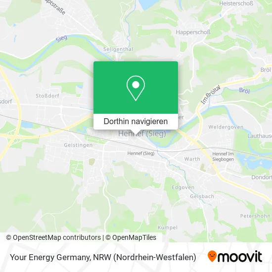 Your Energy Germany Karte