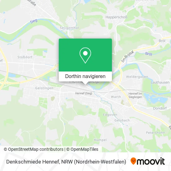 Denkschmiede Hennef Karte