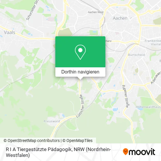 R I A Tiergestützte Pädagogik Karte