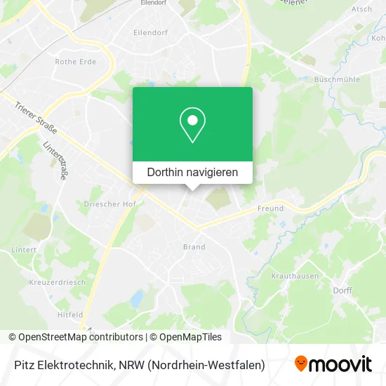 Pitz Elektrotechnik Karte