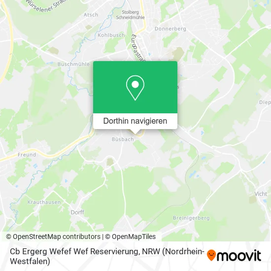 Cb Ergerg Wefef Wef Reservierung Karte