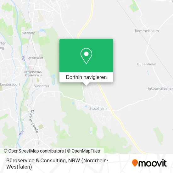 Büroservice & Consulting Karte