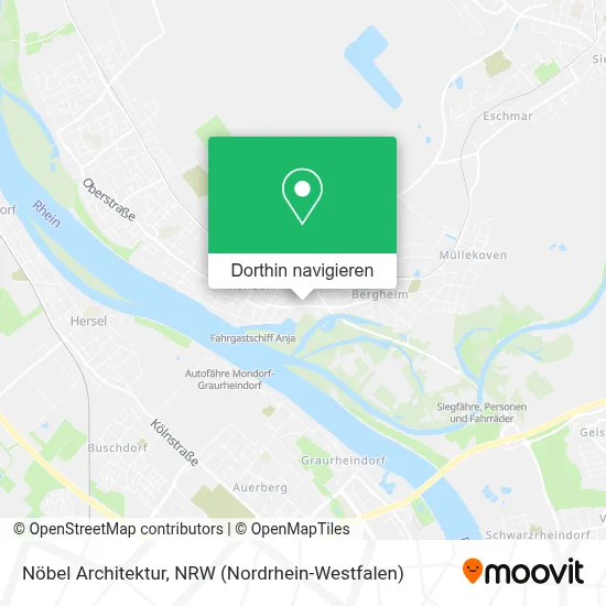 Nöbel Architektur Karte